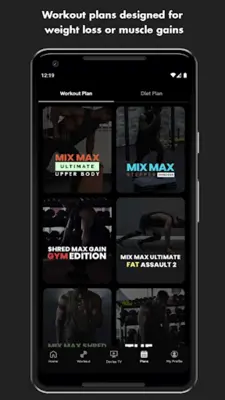 Doviesfitness android App screenshot 2